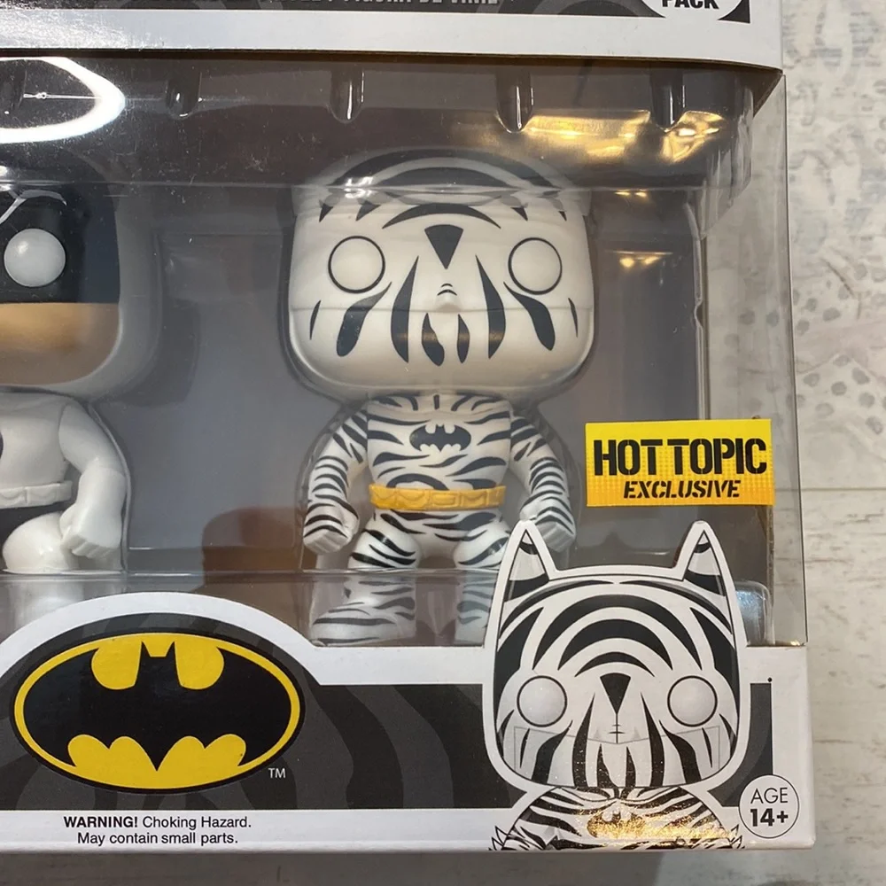 Funko Pop Zebra & Bullseye Batman Exclusive Figures - Picture 4 of 9